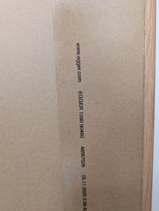 Blat nou potrivit pentru birou 100 x 60 cm, fără picioare, Egger