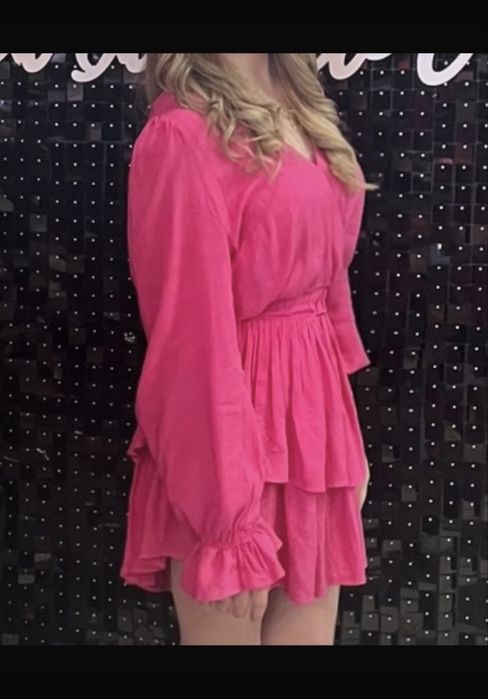 Rochie cu maneca lunga