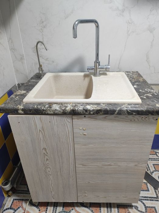 Раковина кухонная искусственный камень