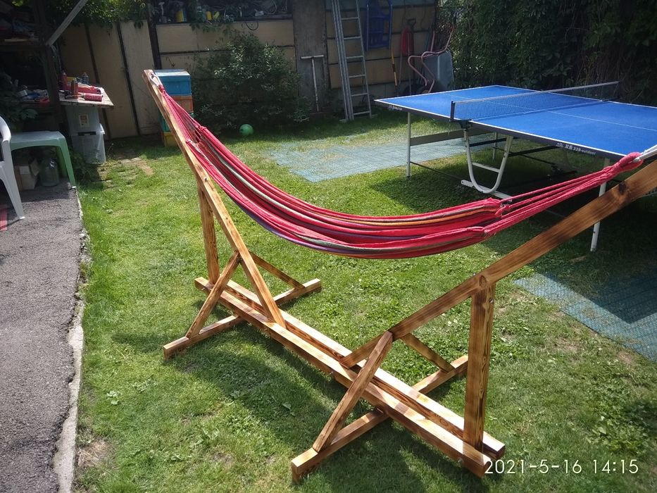 Гамак подвесной со стойкой