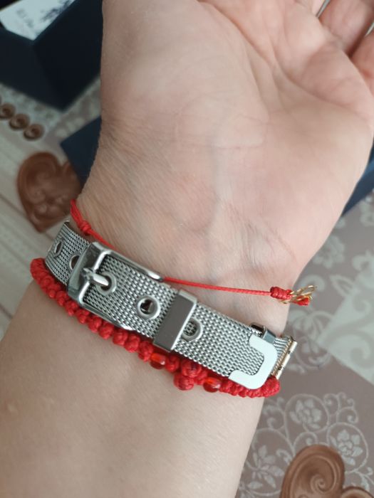 Продавам гривна от инокс с висулки - US Polo Assn