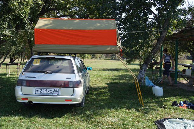 Авто палатка АП 1 на крышу авто
