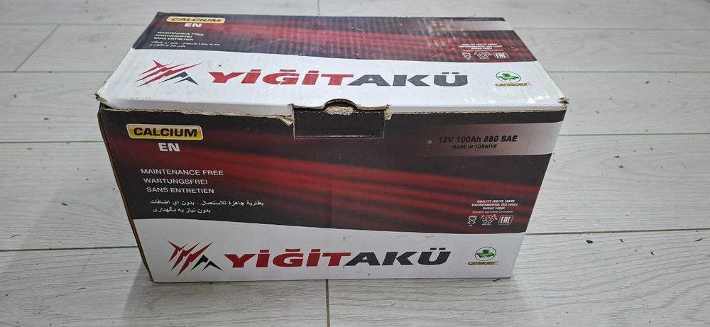 продаю новый Аккумулятор YIGITAKU 100Ah турция.