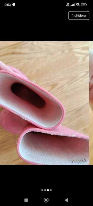 Cizme de ploaie marimea 24/25