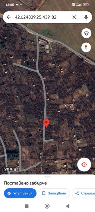 Вила източно от военния полигон в Казанлък