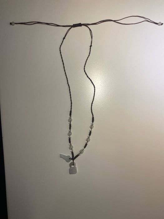 Кулон ящерица, замок с ключом