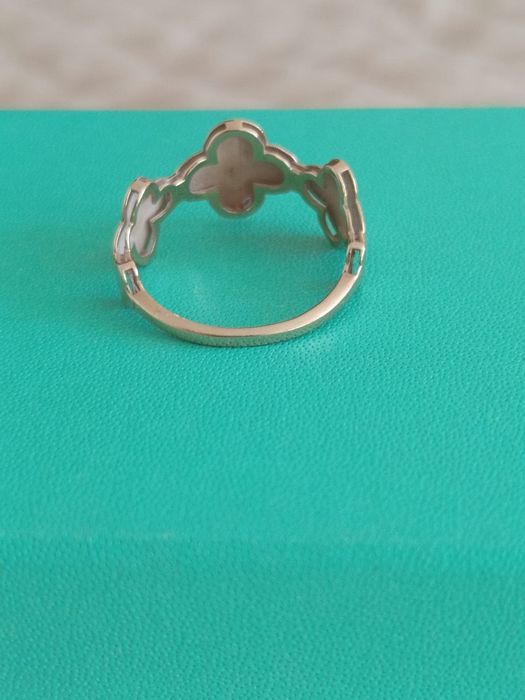 Золотое кольцо стильное