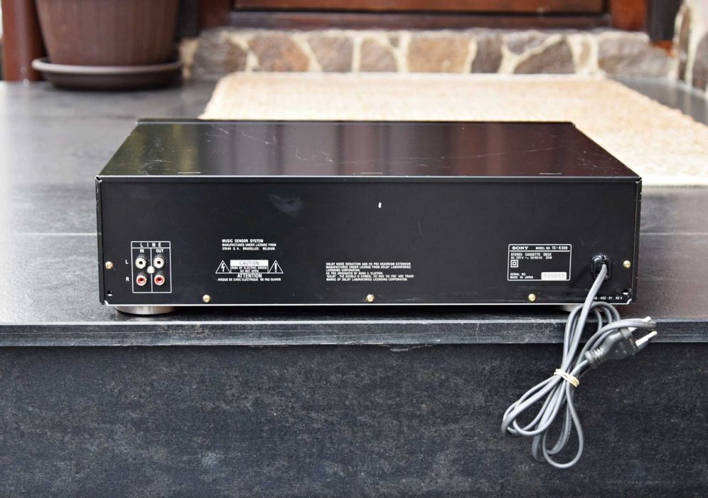 Deck Sony TC-K 500, casetofon