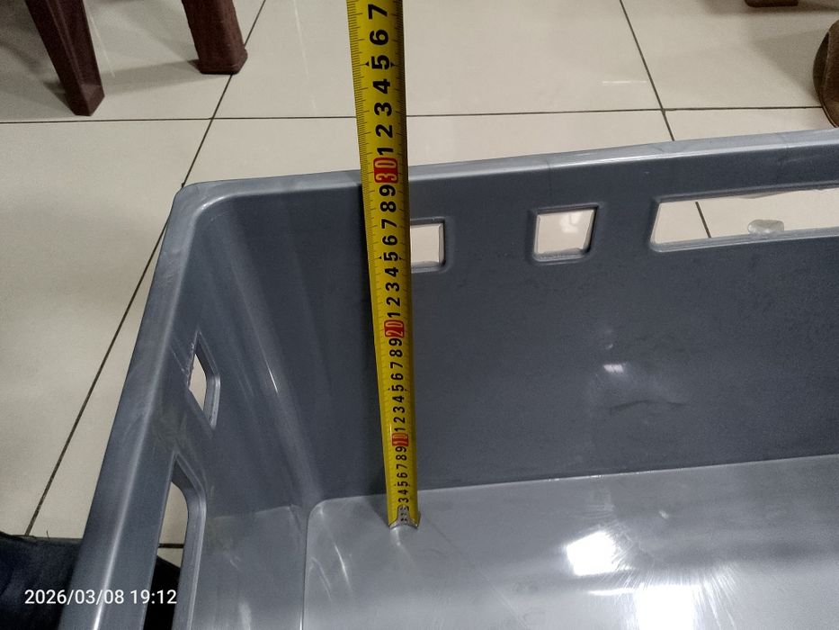 Tank yashik plastmassa baquvvat