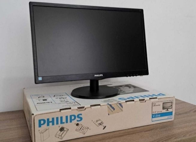 Sistem Desktop PC HP EliteDesk + Monitor Philips