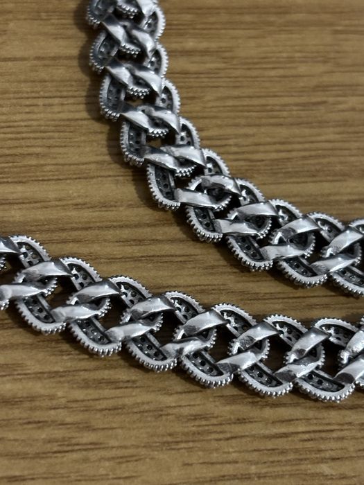 Colier cuban argint 925