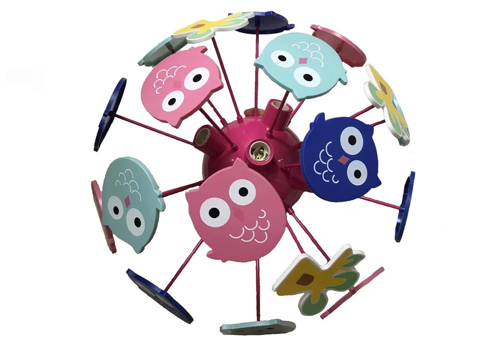 Детски полилей / Осветително тяло Бухали