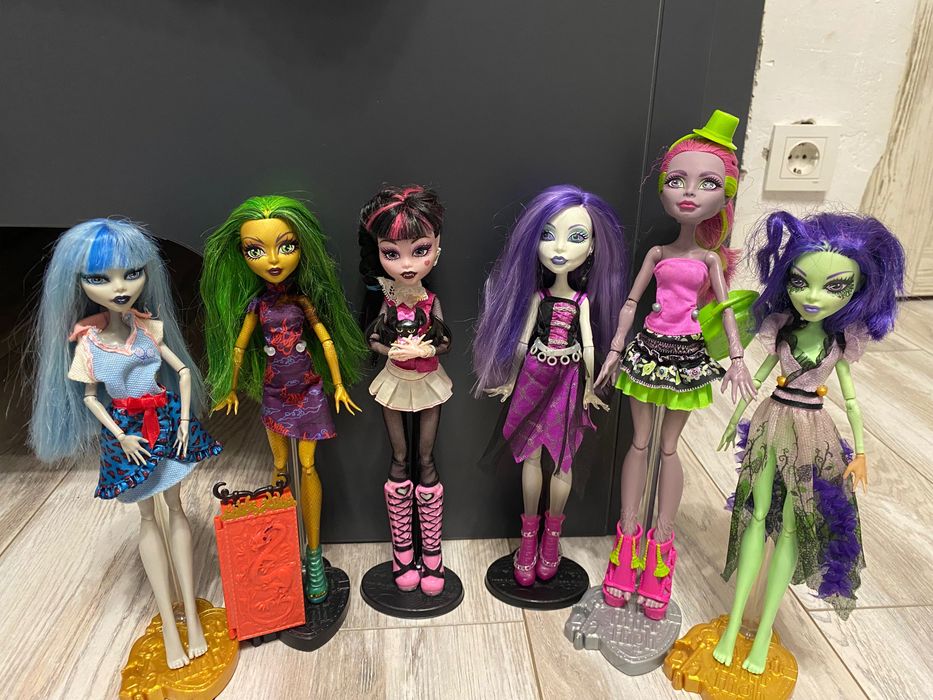 Куклы ever after high, monster high
