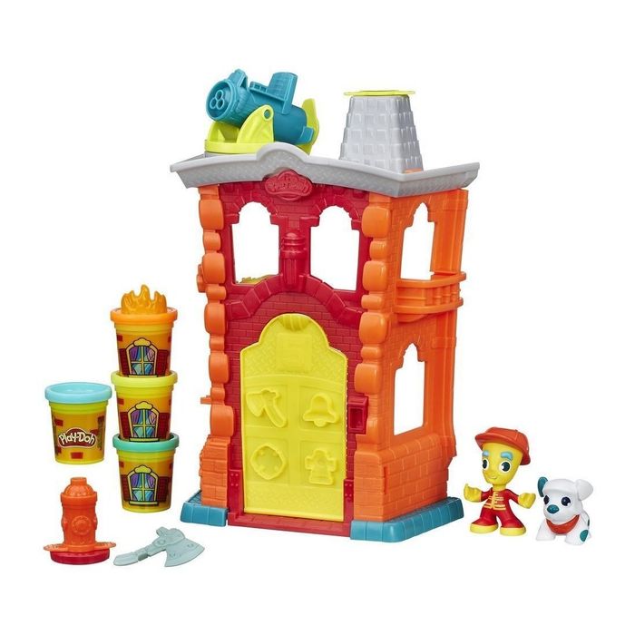 Play Doh  Пожарна станция и Пожарен камион.Обща цена 27 €