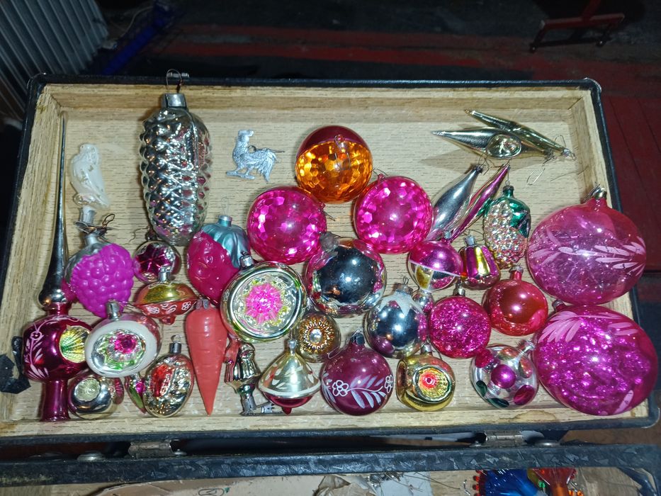 Игрушки Времён СССР. Три гирлянды. Только оптом. рабочие.