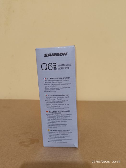 Microfon Dynamic Professional Samson Q6