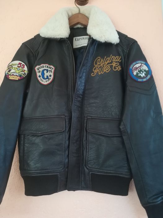 Geaca noua Kaporal piele Aviator M