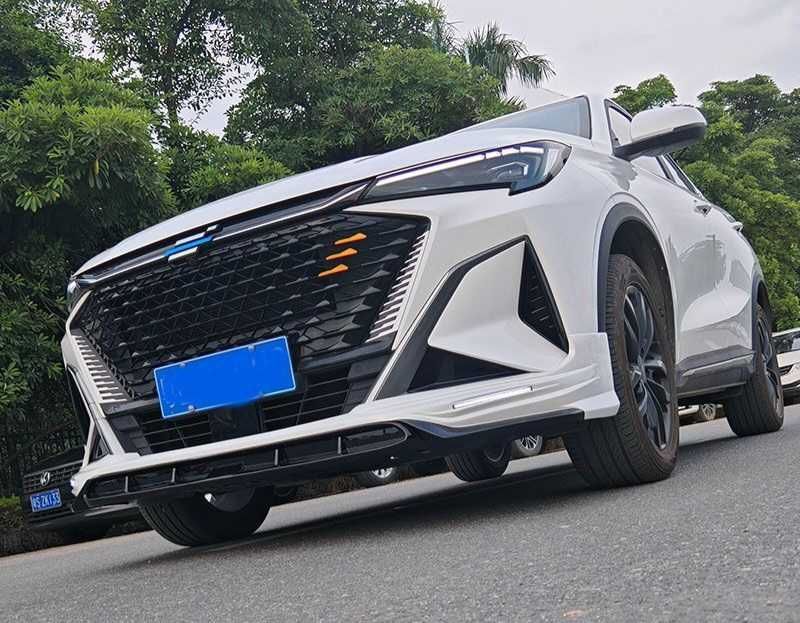 Обвес на Changan X5 plus губы на бампера тюнинг