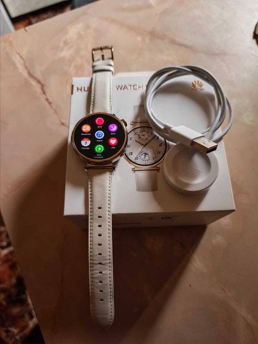 Smartwatch Huawei GT 5 - impecabil - 41 mm - garanție 09.2026
