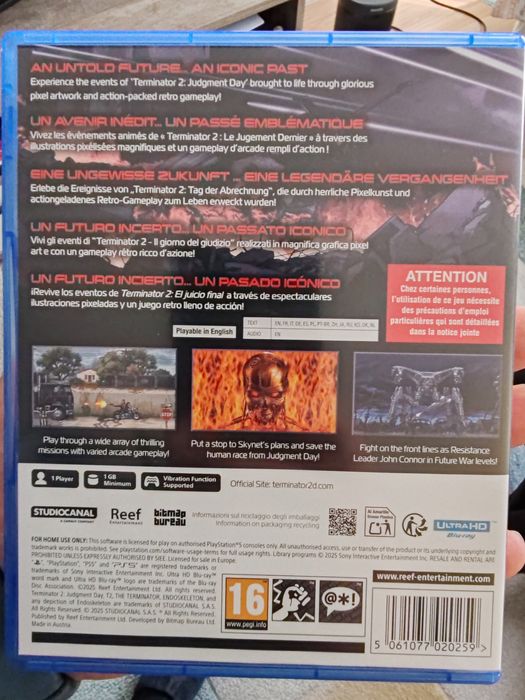 Terminator 2D No fate ps5 пс5