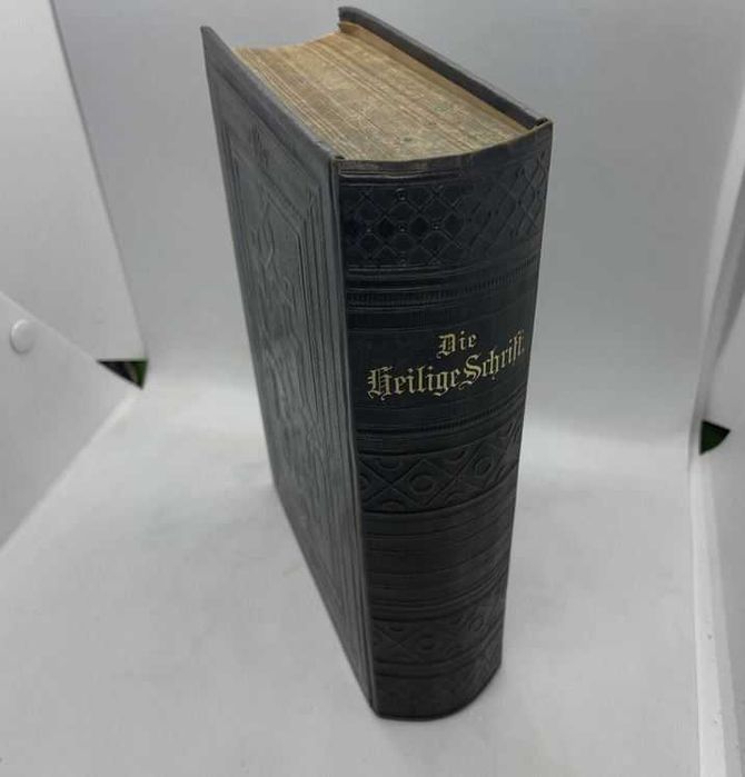 Biblia / Biblie veche , 1894 , limba germana , 21x14x5 cm , crestinism