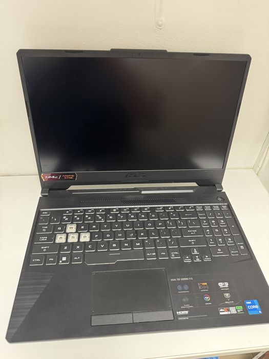 Laptop Asus TUF F15 i5-11400h 8gb 512gb rtx2050 144hz
