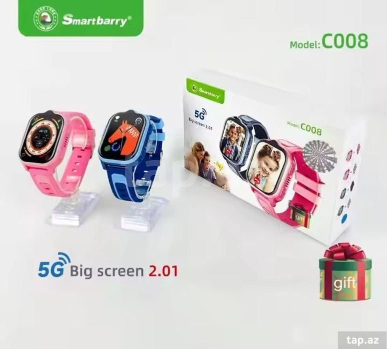 Bolalar aqili soati Smartbarry C008, 5G Smart watch,Детский умные часы