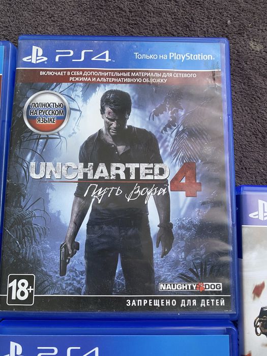 Продам игры на пс 4
