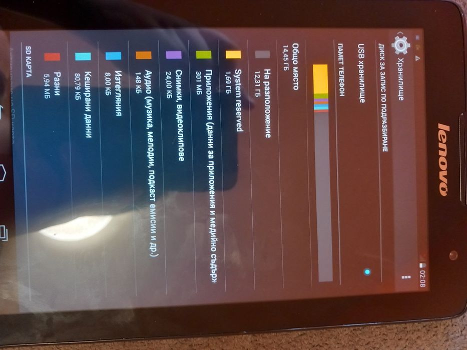 Продавам таблет Lenovo!
