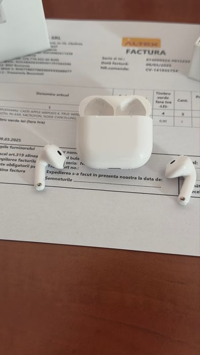 Airpods 4 noi, nefolosite, cadoul ideal