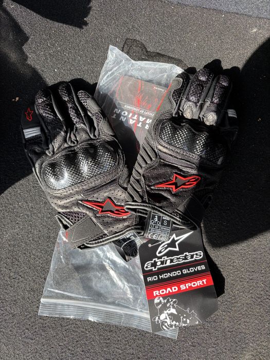 ALPINESTARS S р-р / SMX-1 НОВИ РЪКАВИЦИ размер S без забележка