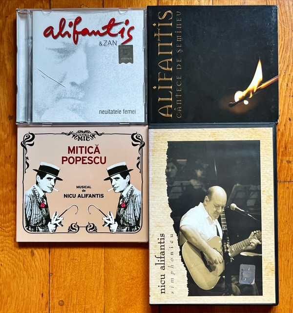CD electro, jazz & folk: Aievea, Körössy, N. Simion, Alifantis, Bertzi
