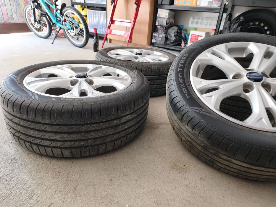 Продавам 5x108  джанти 17 цола  с летни гуми  за Ford