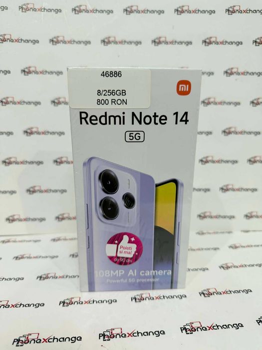 Redmi Note 14 5G Coral Gren 256/8GB Sigilat
