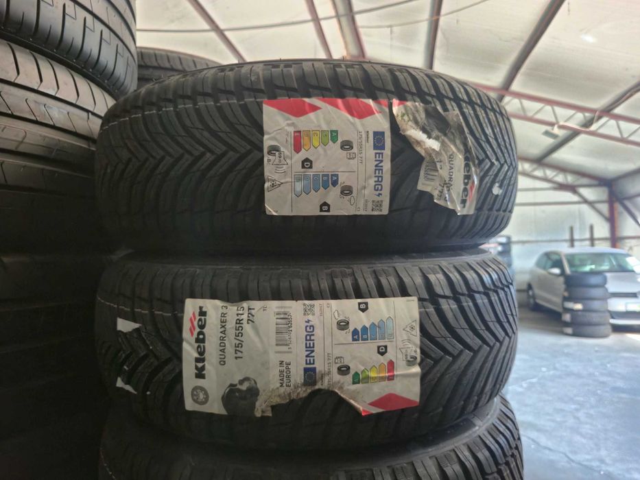 Anvelope VARA IARNA M+S 4Sezoane - 175/55/15 77T - KLEBER Quadraxer 3 - NOU - DOT 2023 !