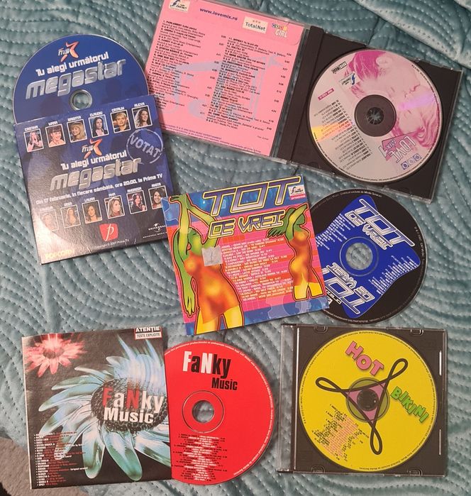 Vand CD-uri Manele si Muzica Romaneasca