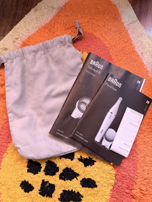 Braun Silk-epil 9 EPILATOR si Perie faciala Beauty Set