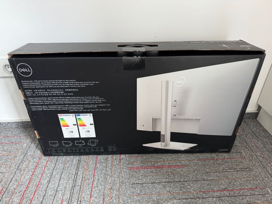 Монитор 27" Dell U2723QE UltraSharp 4K, 3840x2160, IPS, 60 Hz- U2723QE