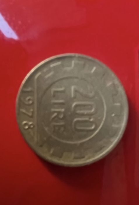 Moneda Republica Italiana de 200 lire, din anul 1978