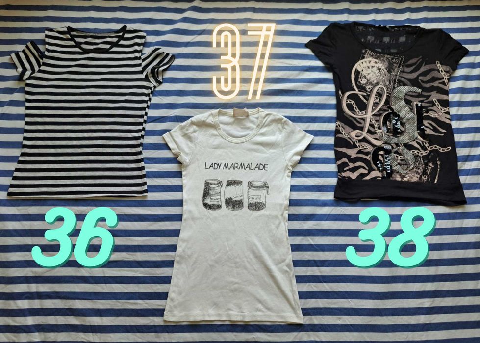 Тениски за всеки вкус от разнообразни брандове и в различни размери