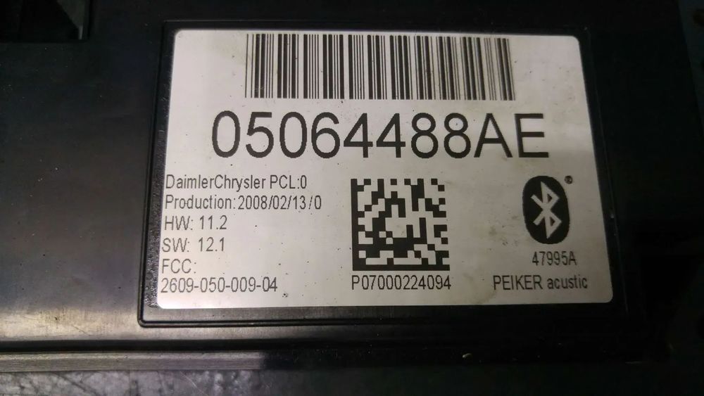 Modul bluetooth dodge journey 05064488ae