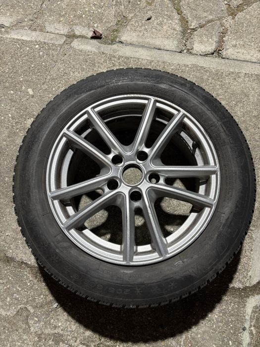Set jante + Cauciucuri Iarna Dunlop 205/60 R16
