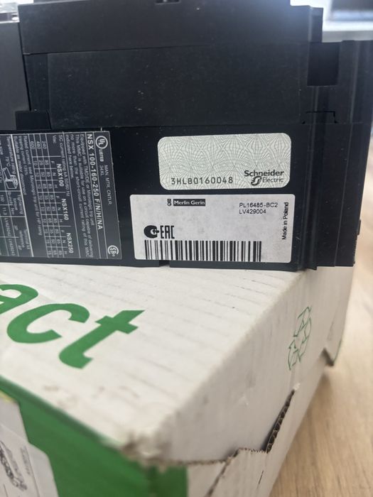 Schneider Electric Compact NSX100H 80A LV429671