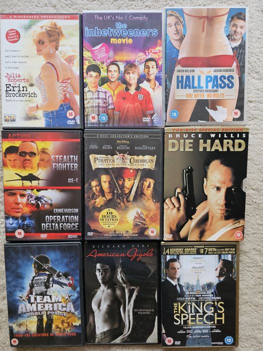 Оригинални  DVD  от лична колекция на Английски език