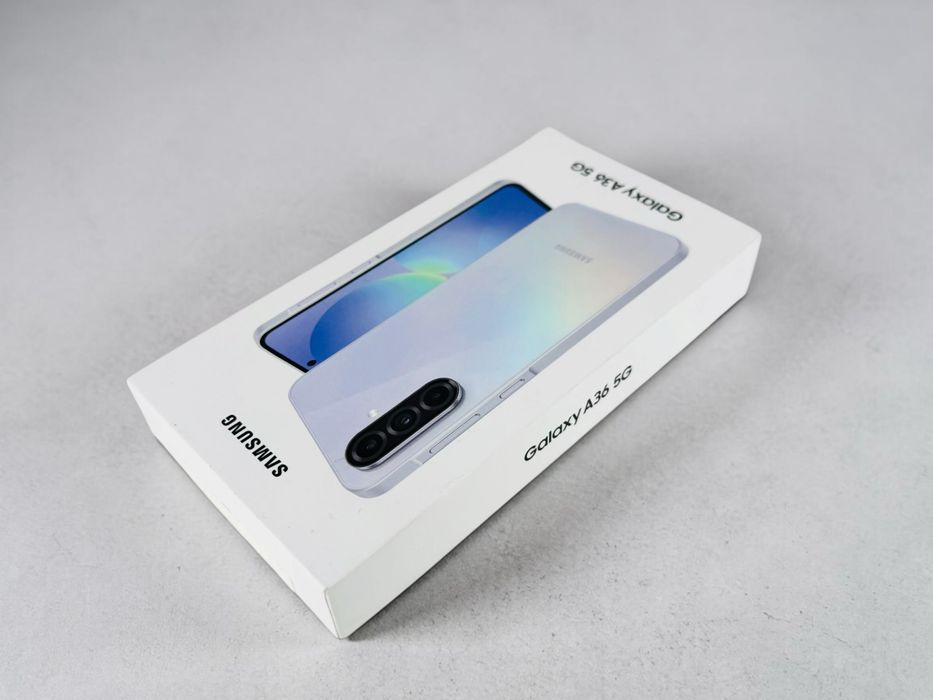 НОВ! Samsung Galaxy A36 5G 256GB 8RAM Awesome Lavender 2г. Гаранция!