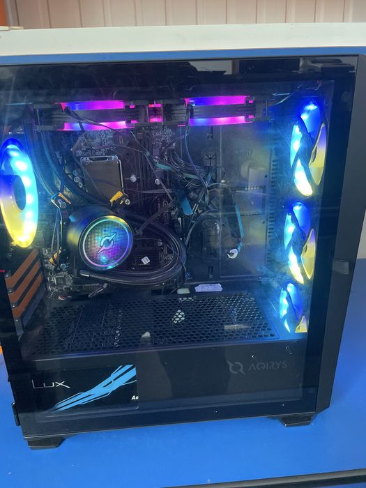 Carcasa calculator gaming ,cooler lichid,sursa 750w bronze