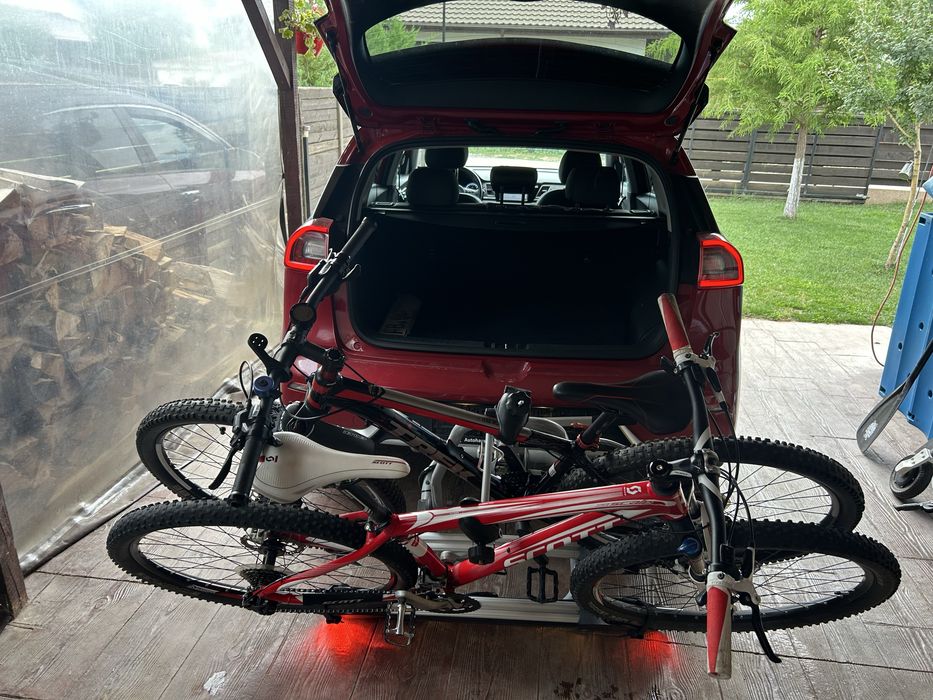 Suport biciclete Menabo Winny rabatabil pt carlig remorcare 2 biciclete
