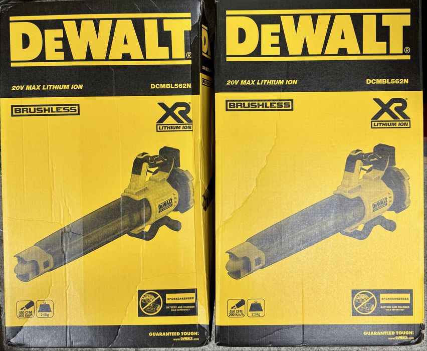 Аккумуляторная ветродувка ветродуйка воздуходувка Dewalt DCMBL562