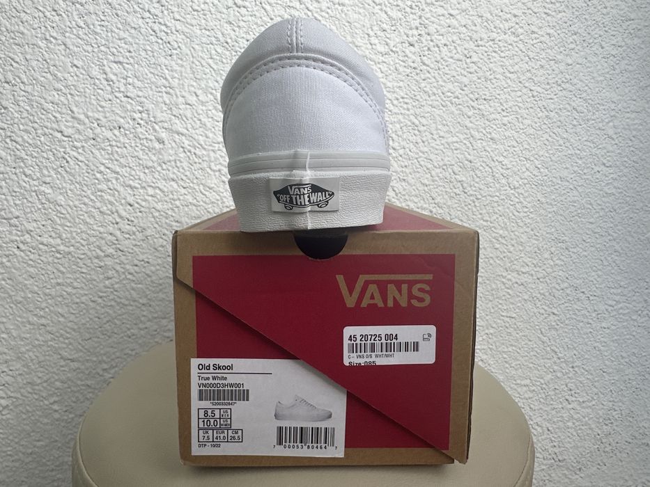 Vans Old School True White 41 *Промо*
