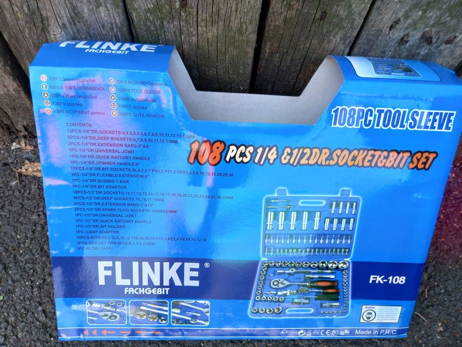 Trusa universala de scule. 108 piese. Noua!